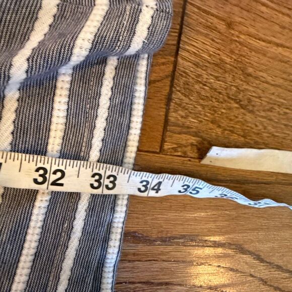 Sail to Sable grey and white striped crewneck shift nautical dress size xs - Picture 8 of 11